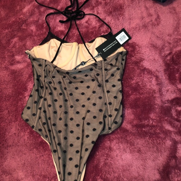 White fox boutique cocktail hour bodysuit - Picture 4 of 4